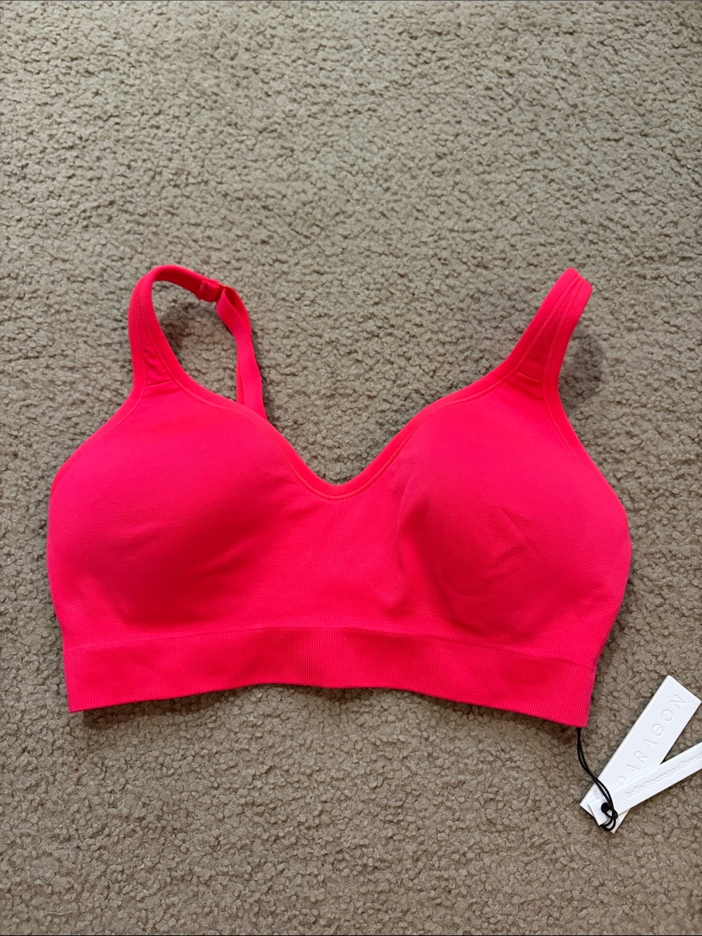 Paragon Gym Brat Contour Sports Bra Size Small NWT
